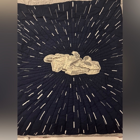 Pottery Barn Kids Other - Pottery Barn Kids Millennium Falcon Quilt, Full